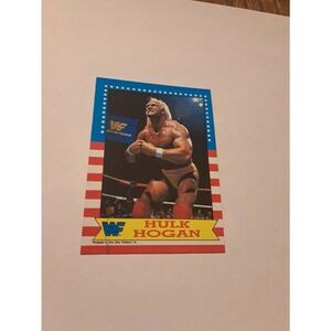1987 Topps WWF Hulk Hogan Trading Card #3 Vintage Wrestling